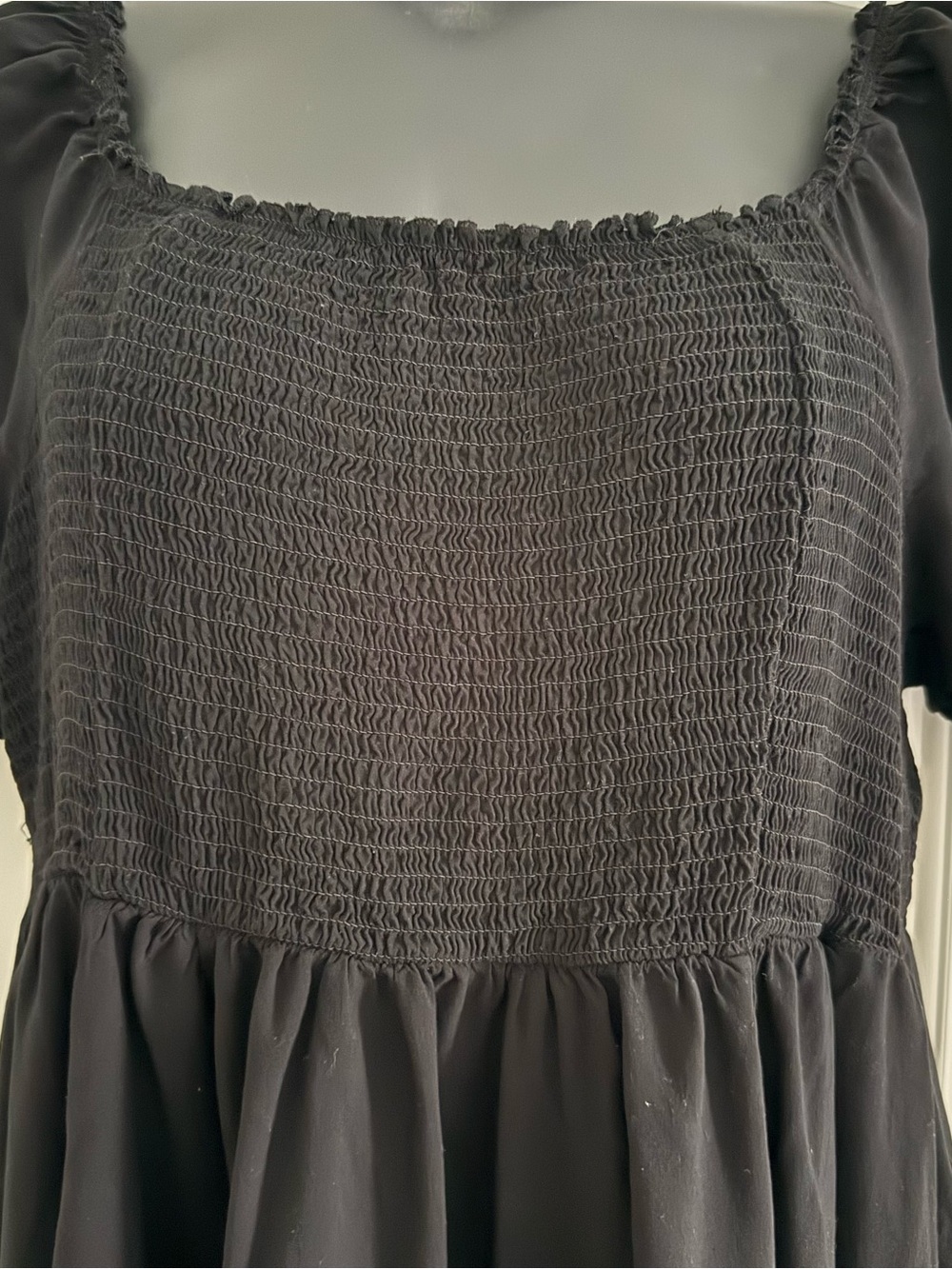 Torrid Black Babydoll Mini Dress - Picture 3 of 3